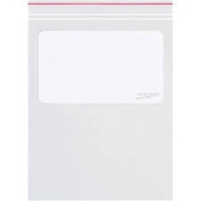 Reclosable Poly Bags with Label Panel Reclosable Poly Bags with Label Panel