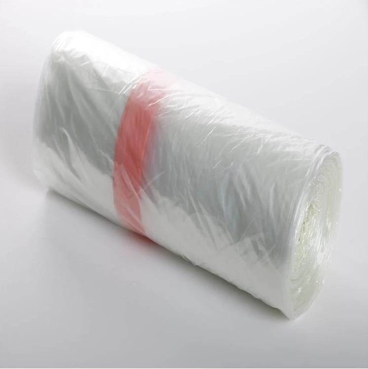 Disposable hospital laundry bag with PVA Stip